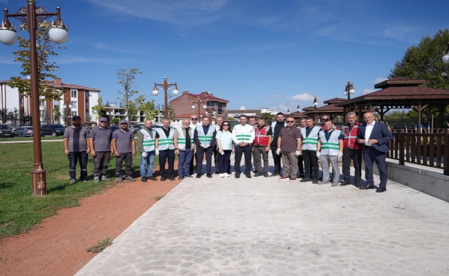 AK Partiden temiz şehir Düzce kampanyasına destek