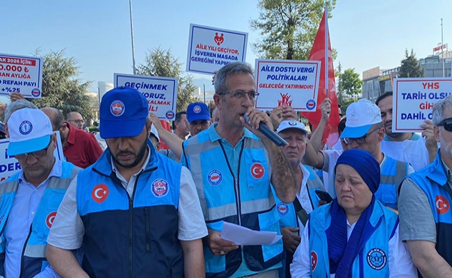 Atay: “Gelirde adalet, ücrette denge istiyoruz”