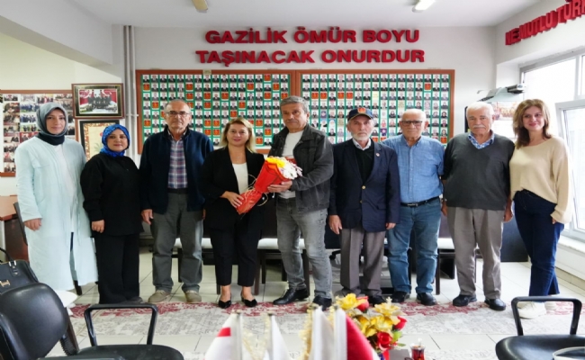 BAŞKAN YARDIMCISI KILIÇ GAZİLERİ ZİYARET ETTİ BAŞKAN YARDIMCISI KILIÇ GAZİLERİ ZİYARET ETTİ