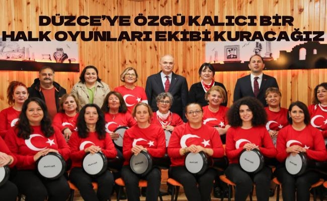 “BU ÇALIŞMANIZI BELEDİYEMİZİN TAM DESTEĞİYLE KURUMSAL HALE GETİRELİM”