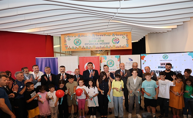 Düzce Sıfır Atık Oyuncak Müzesi Açılışı Gerçekleştirildi