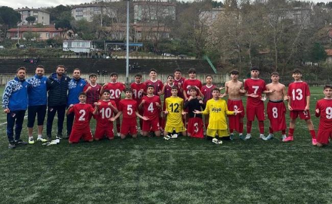 Düzce sporun U-14 takımı Gelişim Elit Akademi liginde  hedefi  grup liderliği