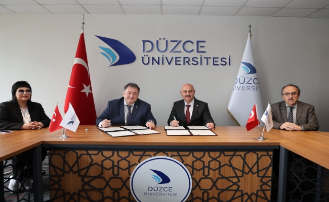 Düzce Üniversitesi Adige Devlet Üniversitesi’yle Akademik İş Birliği Protokolü İmzaladı