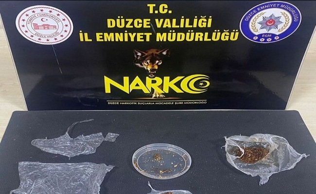Düzce’de 2 zehir taciri tutuklandı