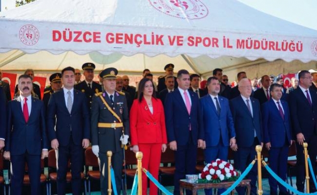 Düzce’de 29 Ekim Coşkusu
