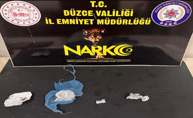 Düzce’de uyuşturucu operasyonu