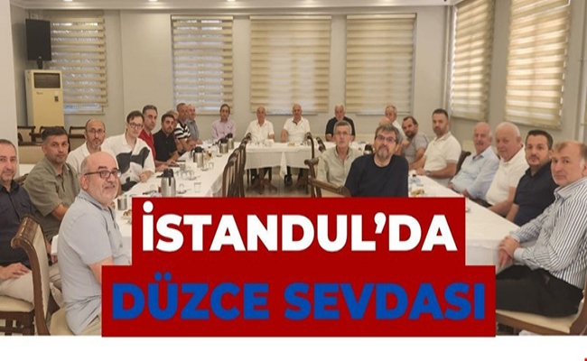 Düzceliler derneği "Düzce  için çalışıyor"