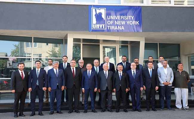 TBMM Dışişleri Komisyonu heyeti Arnavutluk’ta 