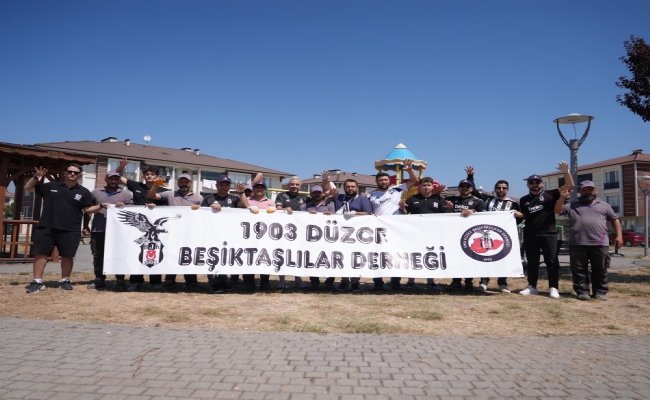 “Temiz Şehir Düzce” kampanyasına Beşiktaşlılar’dan anlamlı destek