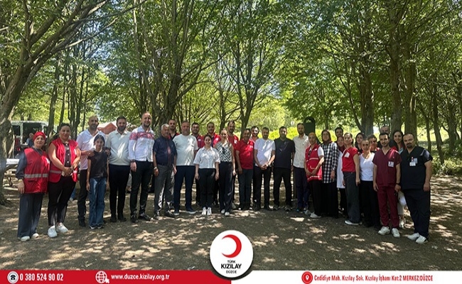  Türk Kızılay Düzce İl Merkezi etkinliklerini sürdürüyor!